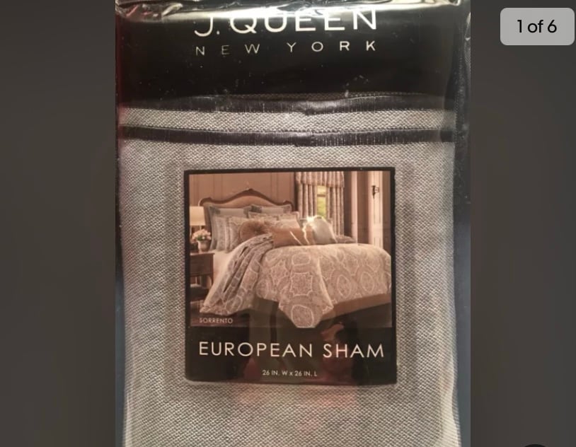 J Queen Euro Sham Sorrento