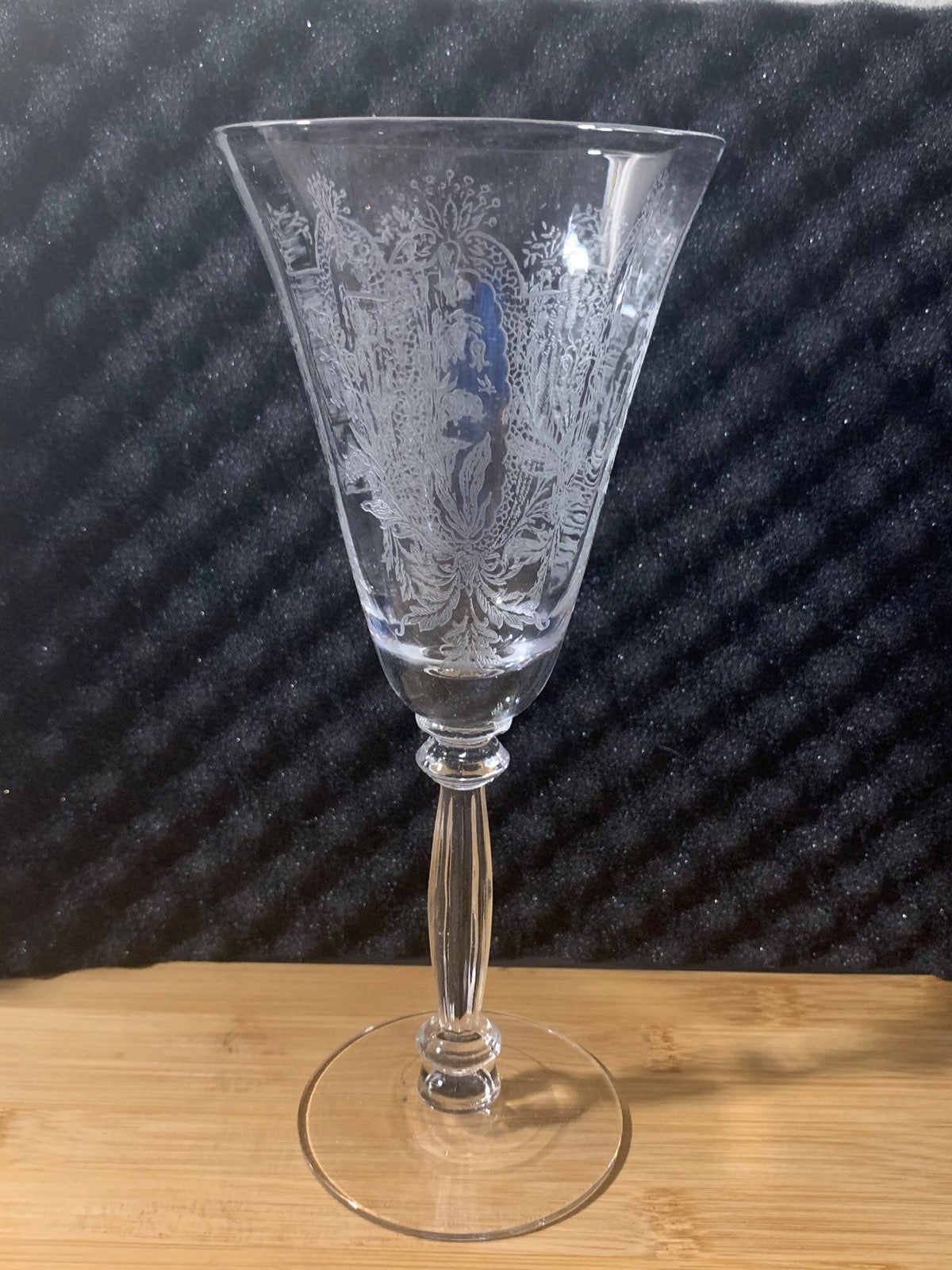 Vintage Tiffin-Franciscan water goblet