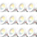 5/6 inch 5CCT LED Recessed Lighting 12 Pack, Dimmable