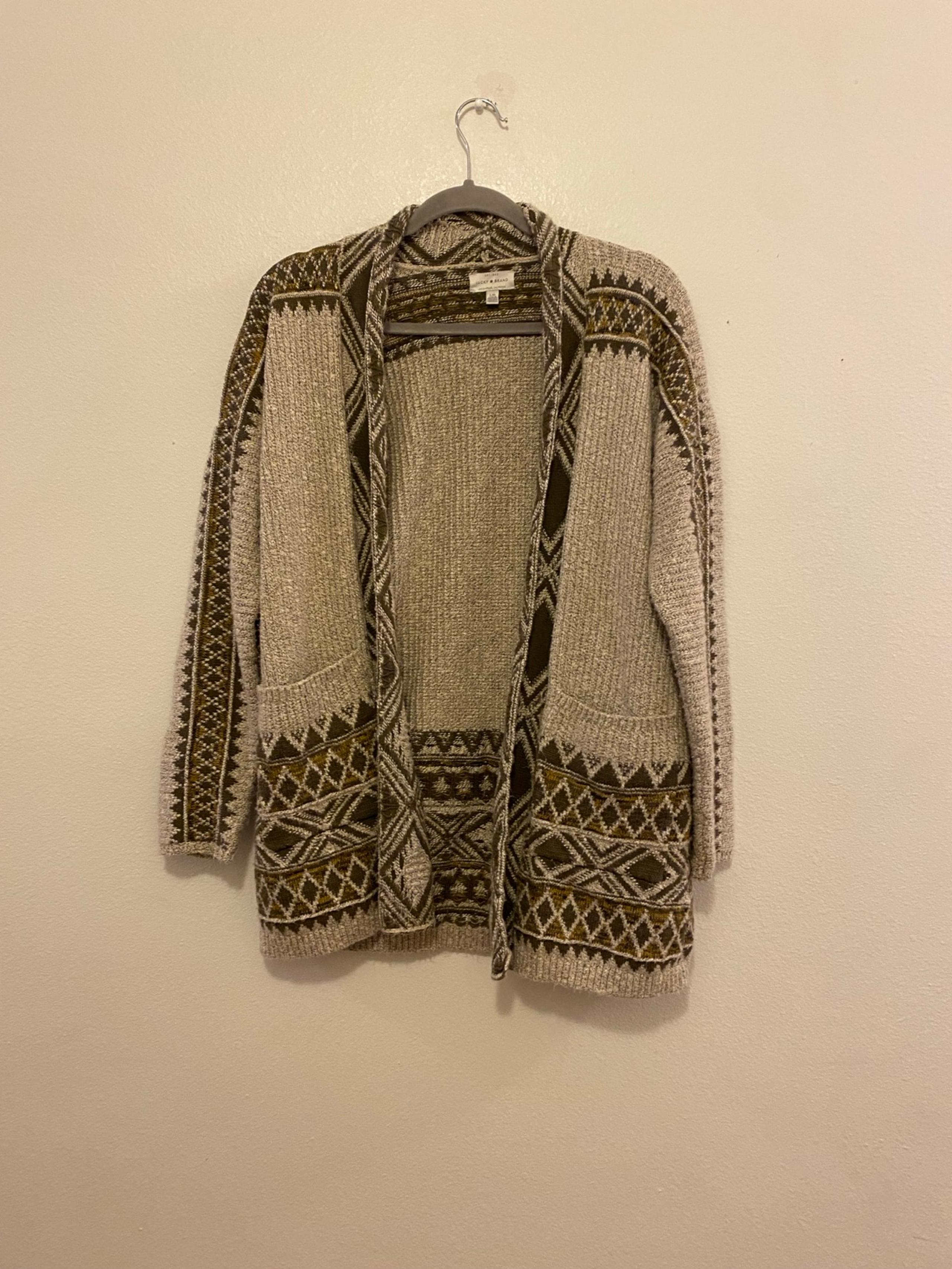 Lucky brand cardigan sweater