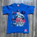 Nutmeg MLB Nolan Ryan Career Baseball Teams Graphic T-Shirt Vintage 90s