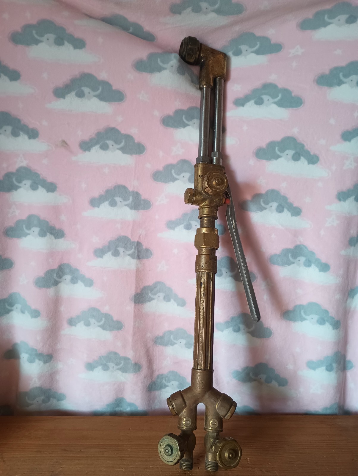 Long cutting torch