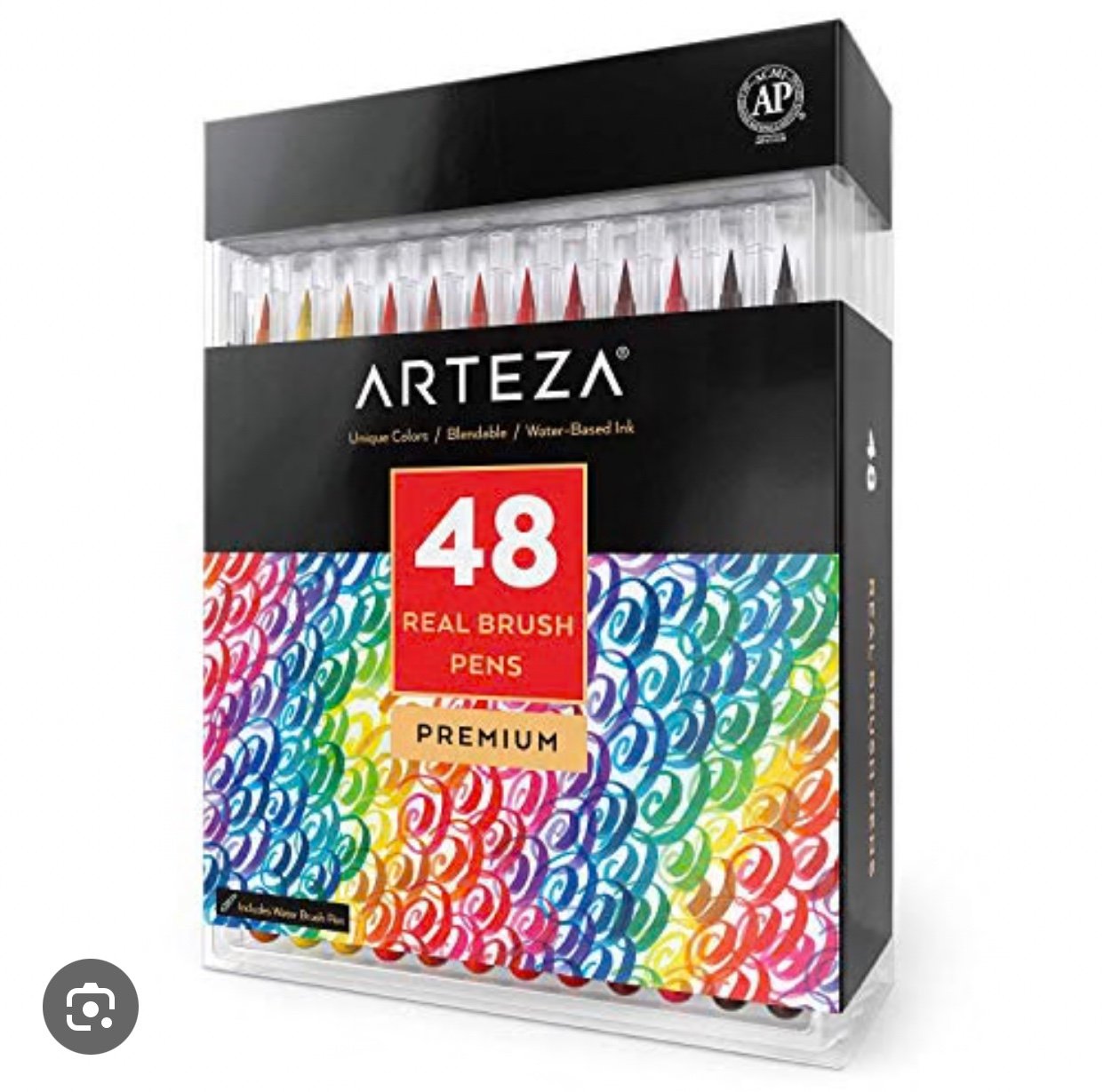 Arteza watercolor brush pens (no box included)