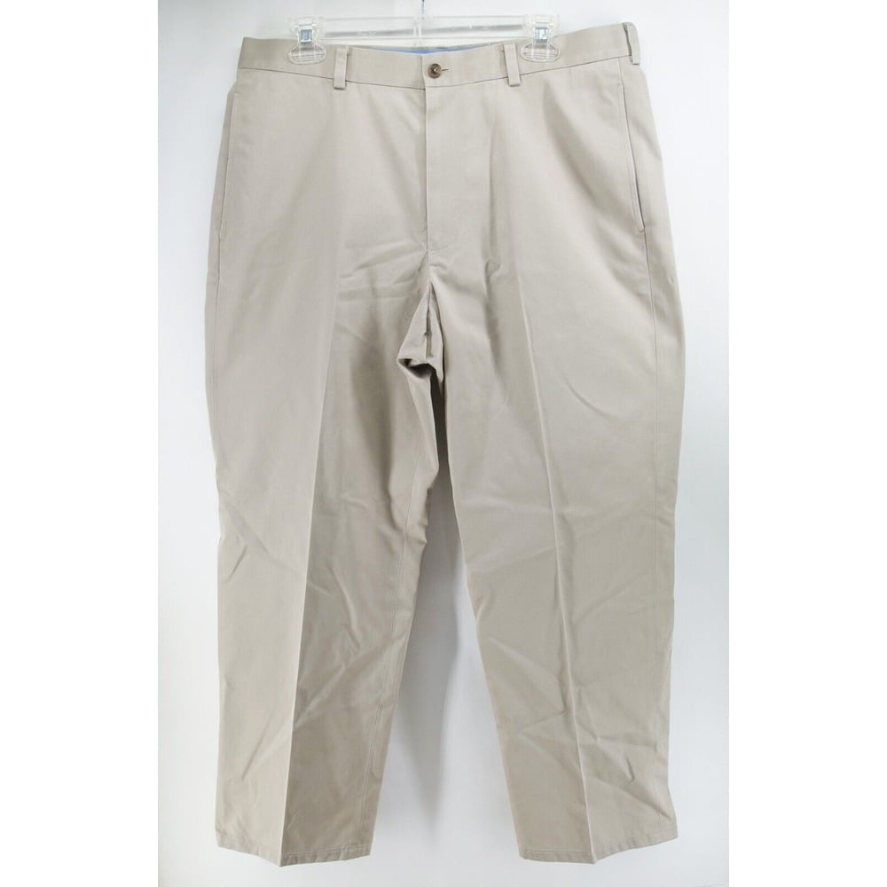 Brooks Brothers Pants Mens 35 x 30 Beige Lightweight Advantage Chino Hudson