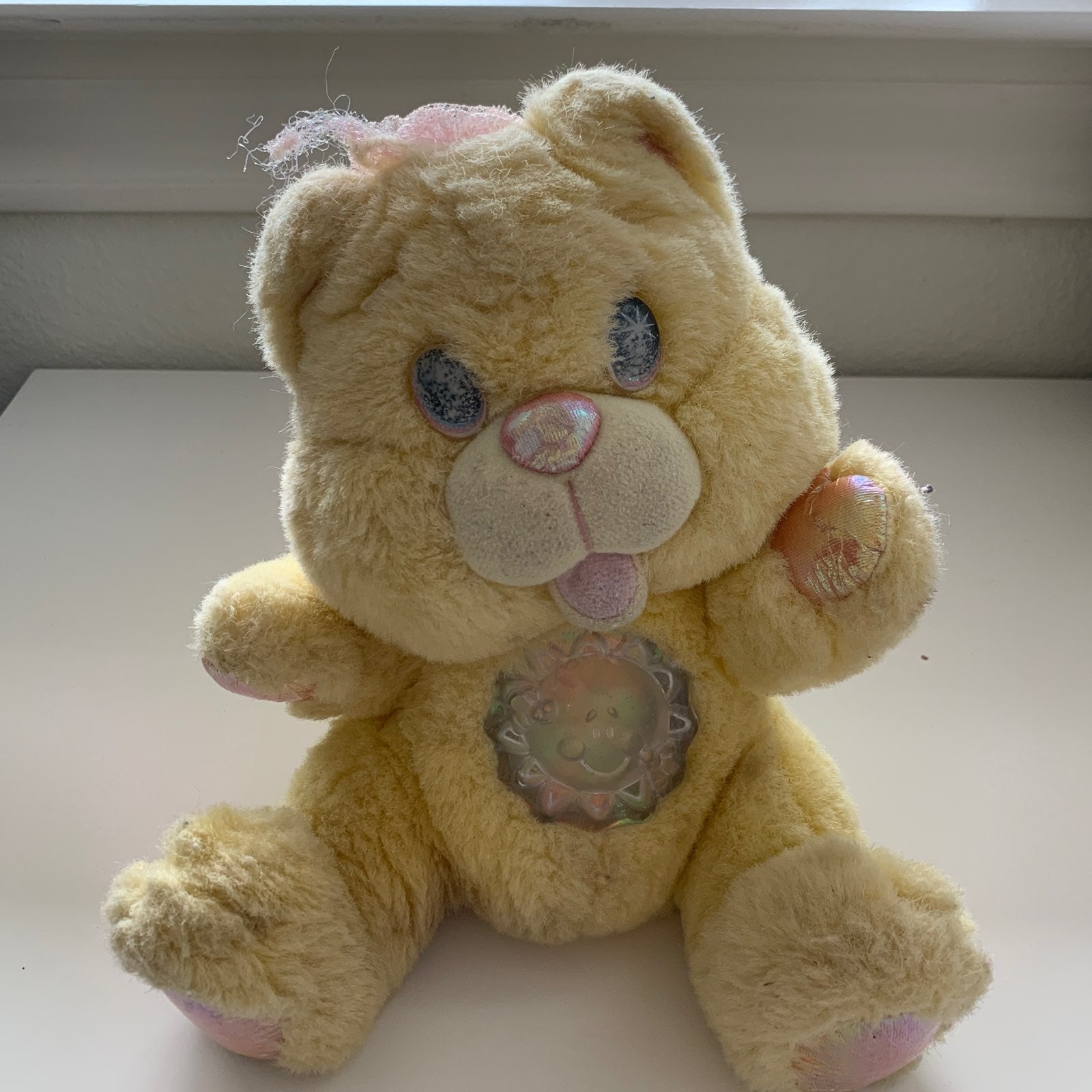Vintage Twinkle Bears Toy Sunny Yellow Works 1995 Fantasy Ltd HTF