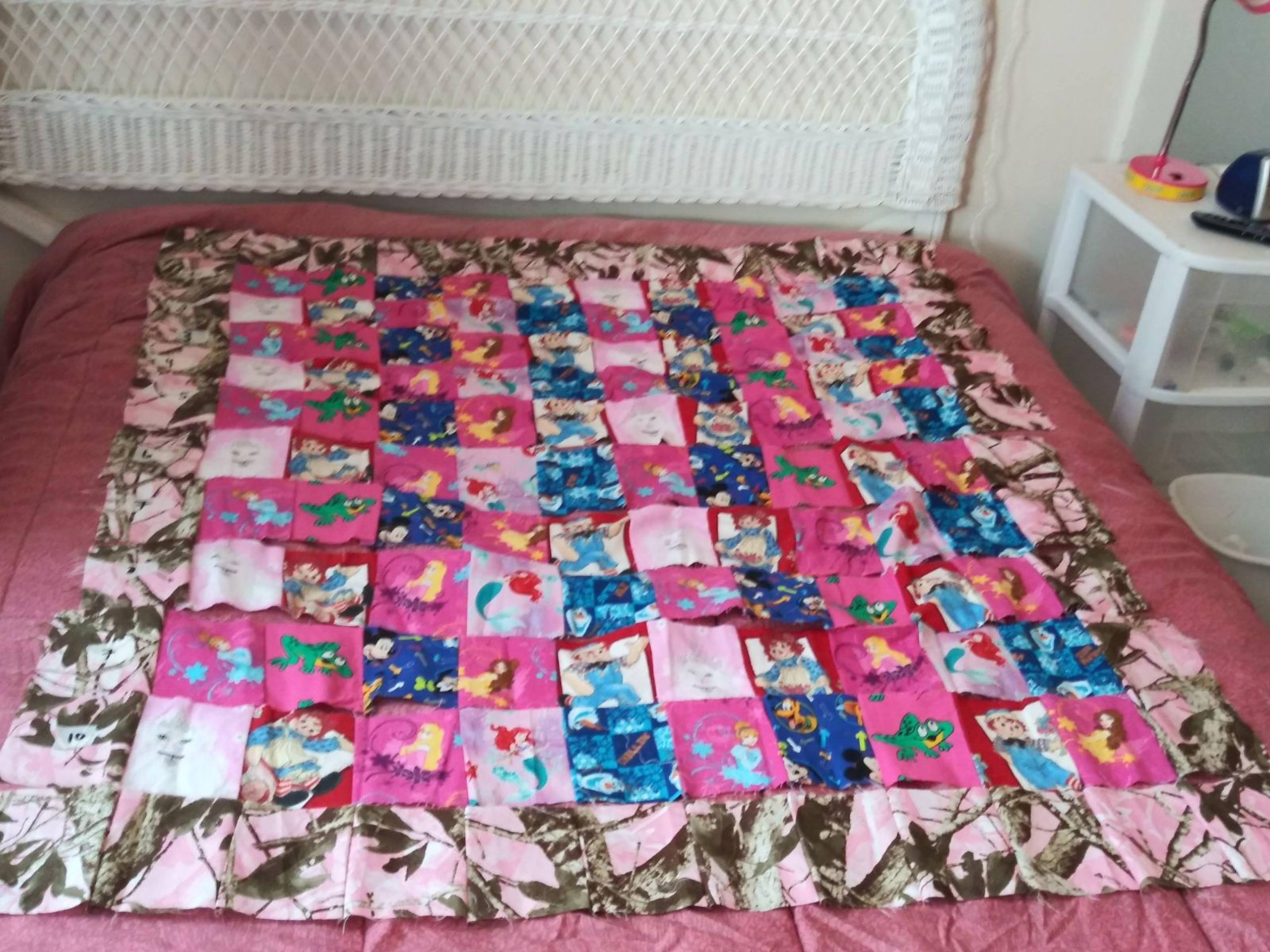 Homemade Square Quilts any size squares