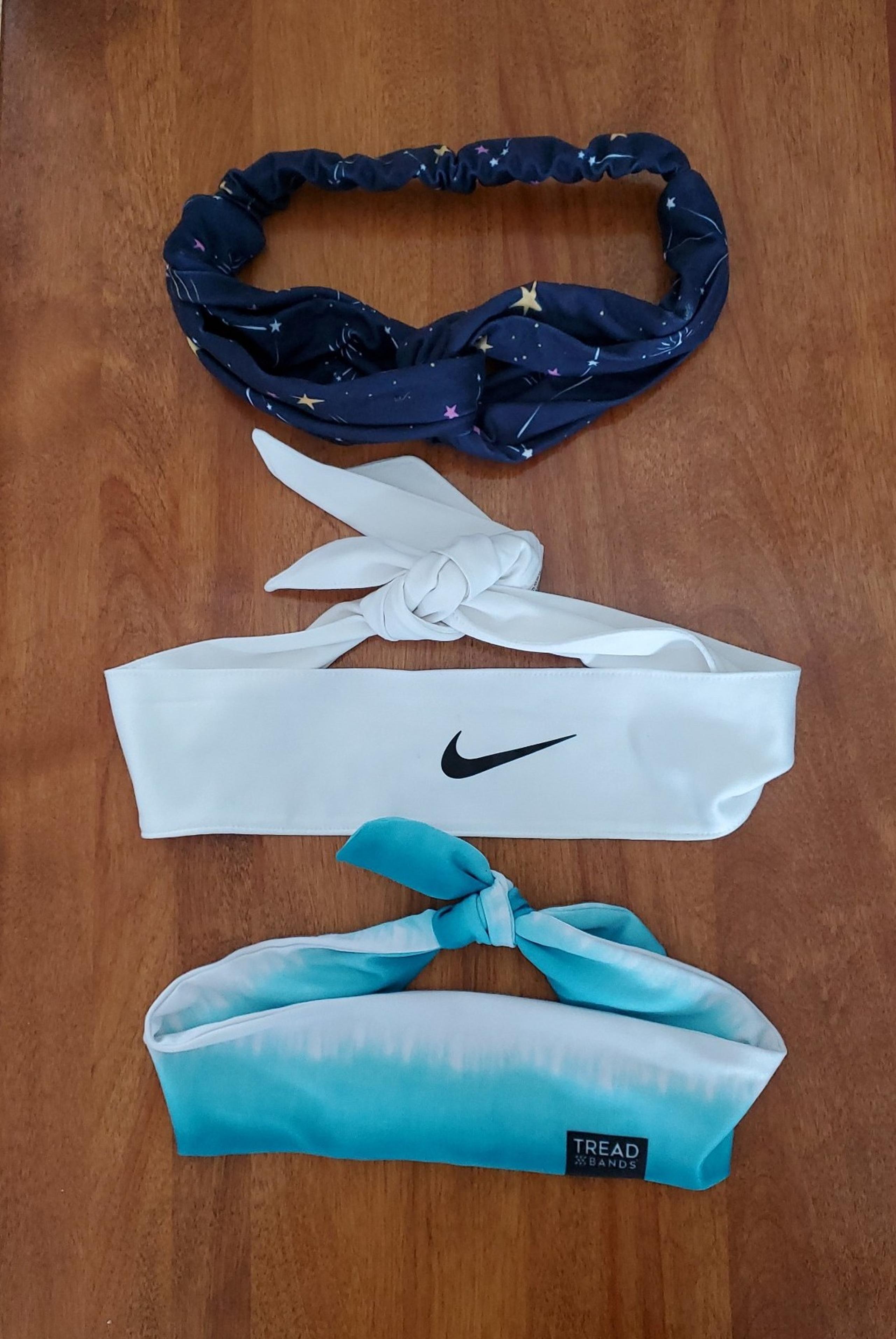 3 sports headbands Nike, Treadbabds