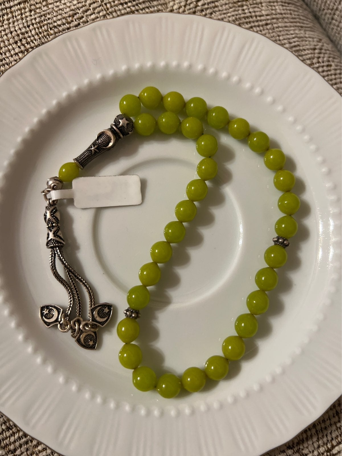 Katalın catalın tesbıh 33 beads-green
