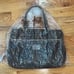 NWT Coach Daisy Poppy Tote Signature F20026 Handbag Black / Black