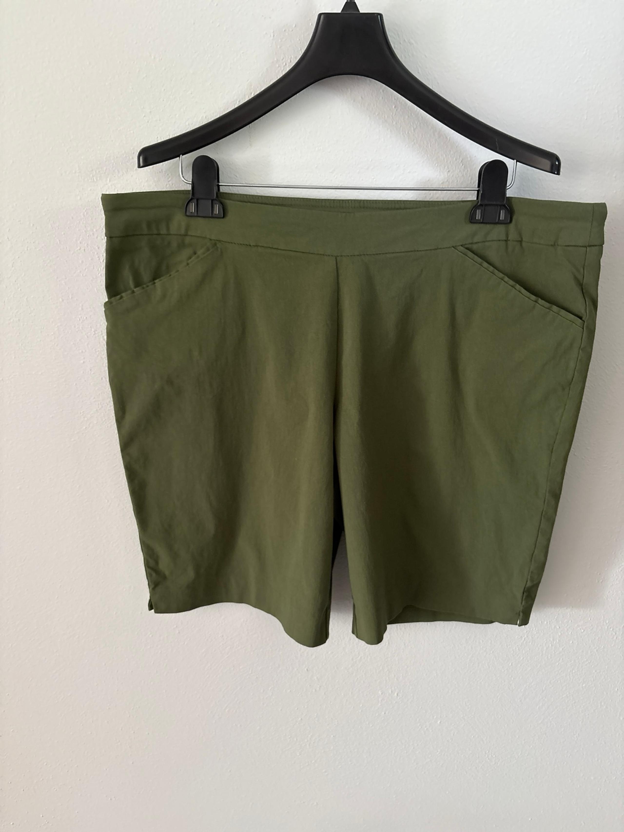 Time & Tru Pull On Shorts, Olive Color, Size XL. FREE SHIPPING