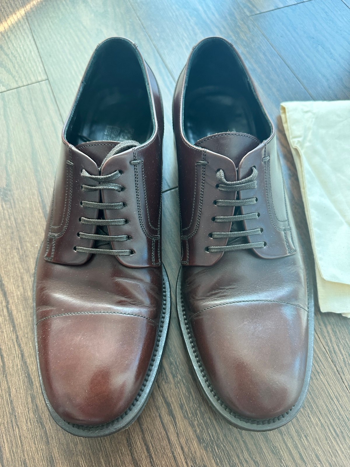 Salvatore Ferragamo Men’s Leather Oxfords