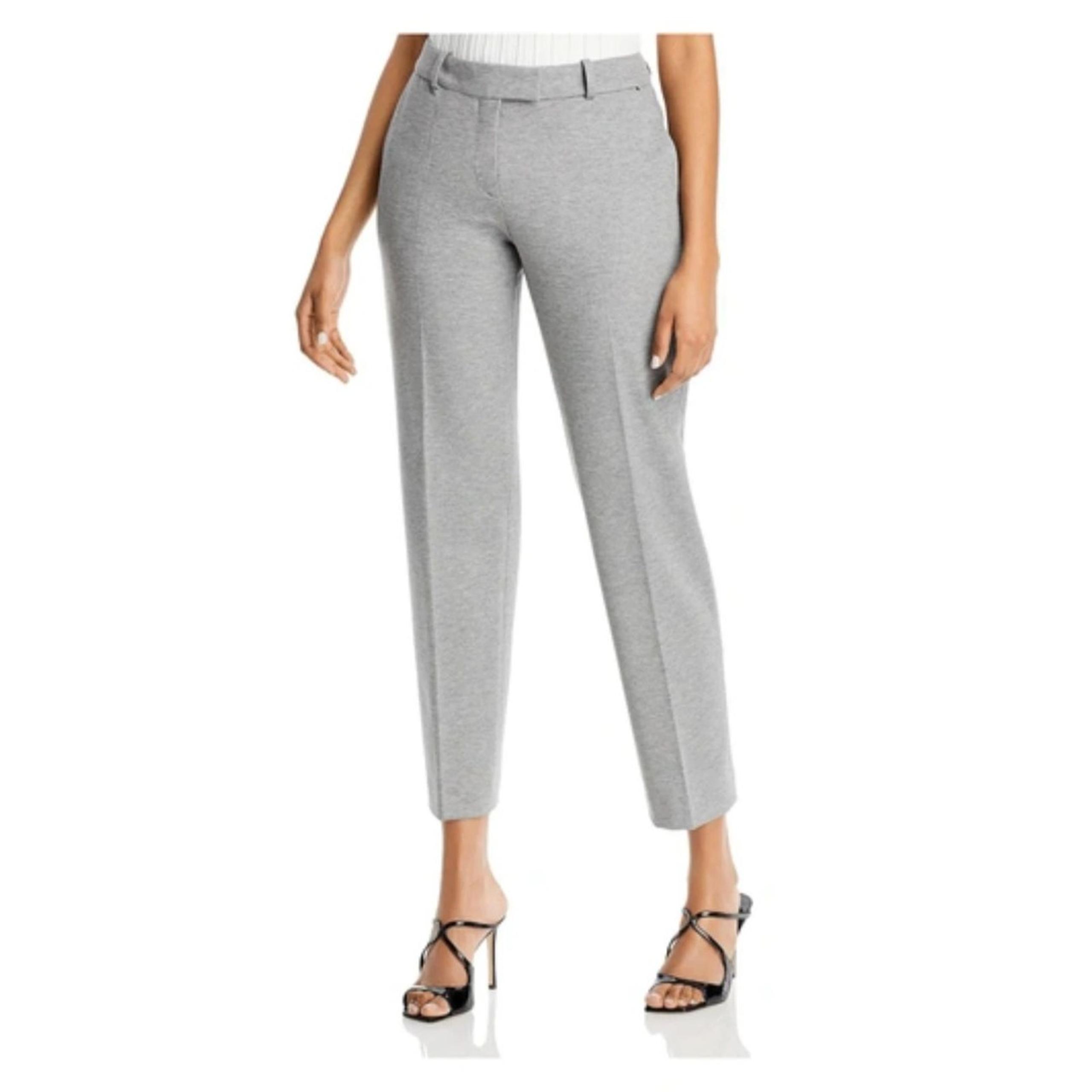 Boss Hugo Boss Tocanes 4 Heathered Ankle Straight Leg Pant - Silver 2