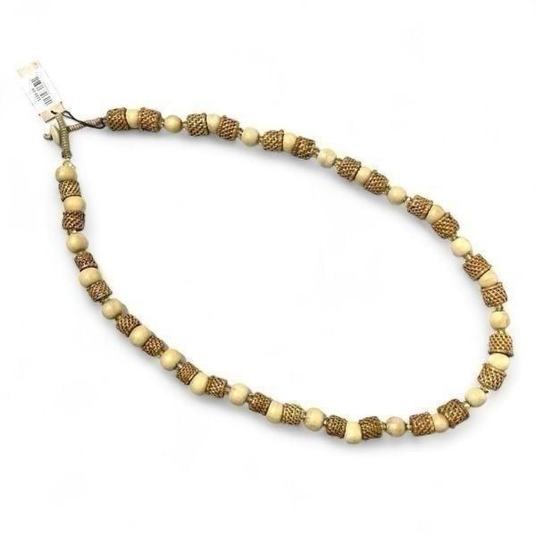 NEW Mare Sole Amore Beagle Necklace OS Festival Boho Natural Lagenlook Beachy