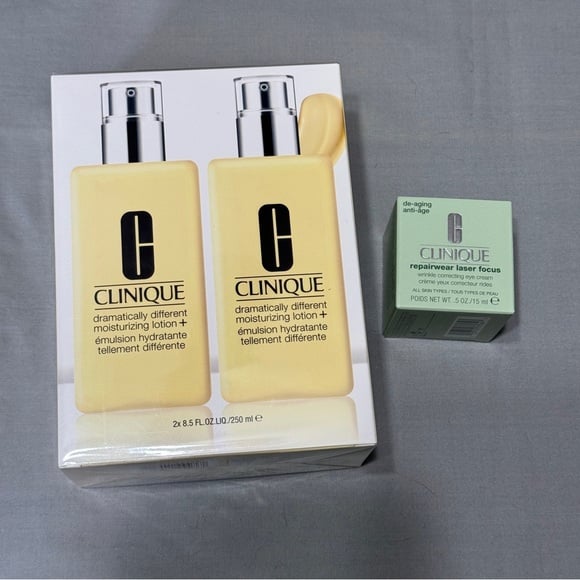 NEW Clinique Dramatically Different Lotion+ 17oz Repairwear Laser Focus