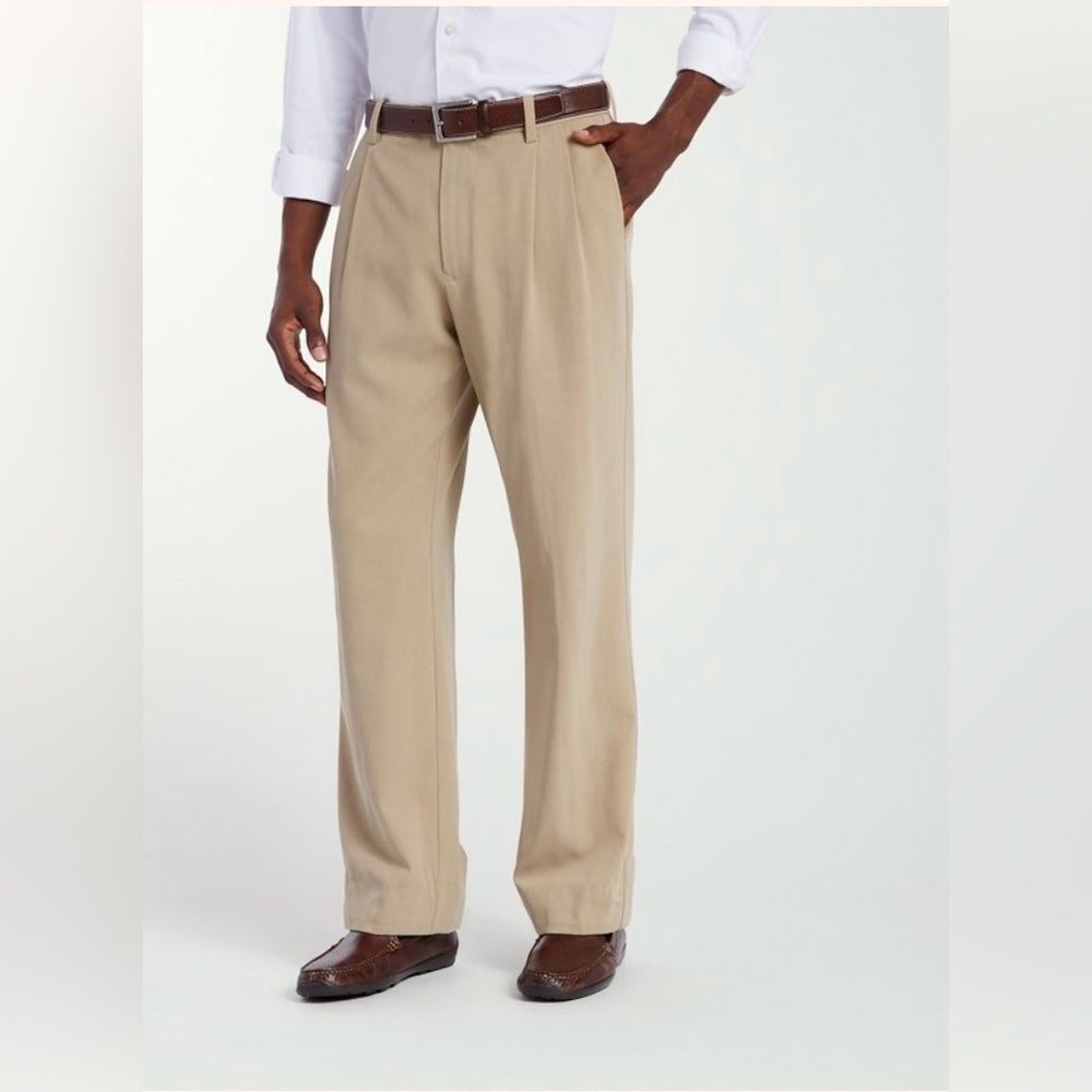 Tommy Bahama St Thomas Relaxed Double Pleat Silk Pants 35