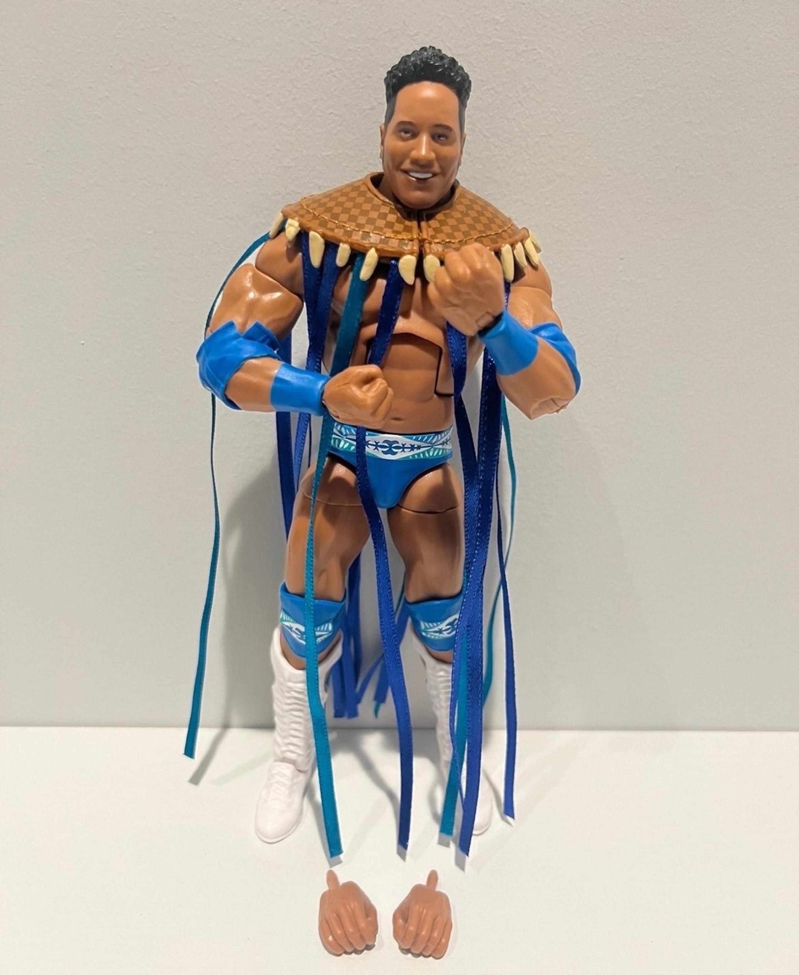 Rocky Maivia Mattel Elite Action Figure - WWE