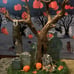 Lemax Spooky Town Bat Lair AND Vampire Tree