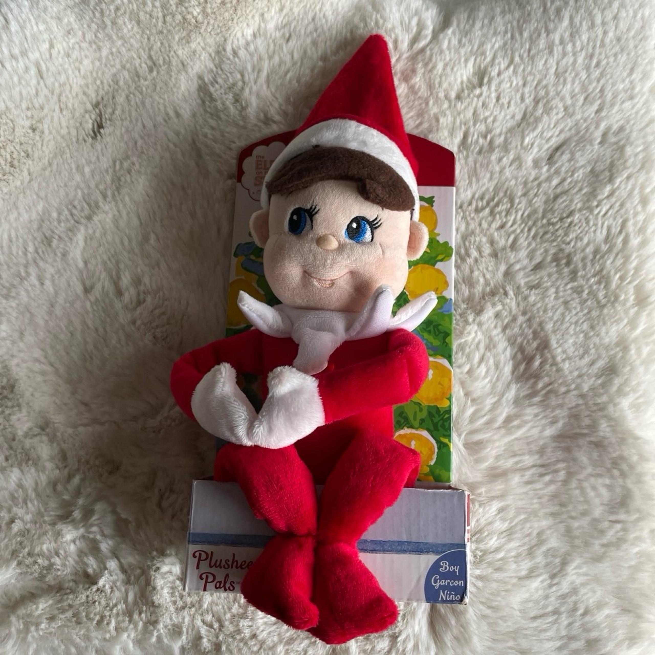 The Elf on The Shelf: Plushee Pal - Blue Eyed Boy (Light Tone) New in Box NIB