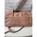 Vince Camuto Convertible Lamb Leather Pleated Tote Purse Crossbody