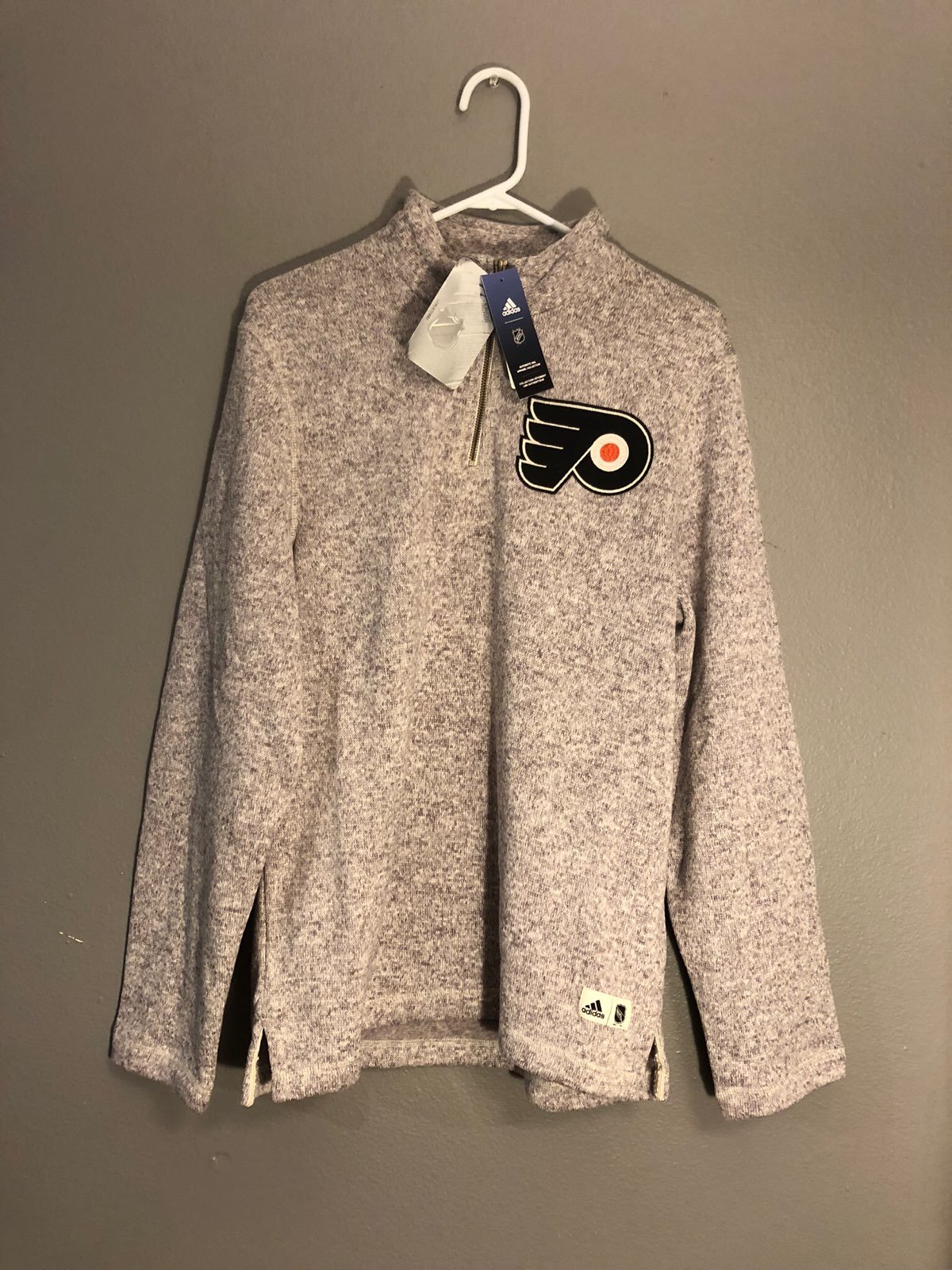 Philadelphia Flyers 1/4 Zip Sweater
