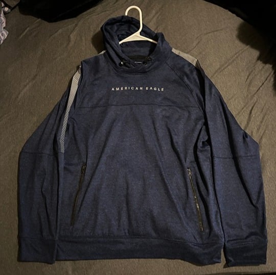 Athletic Sports American Eagle Pullover Hoodie