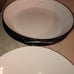 Serendipity Black and White Spaghetti Enamelware 4 pc set Paella Pan or Wok