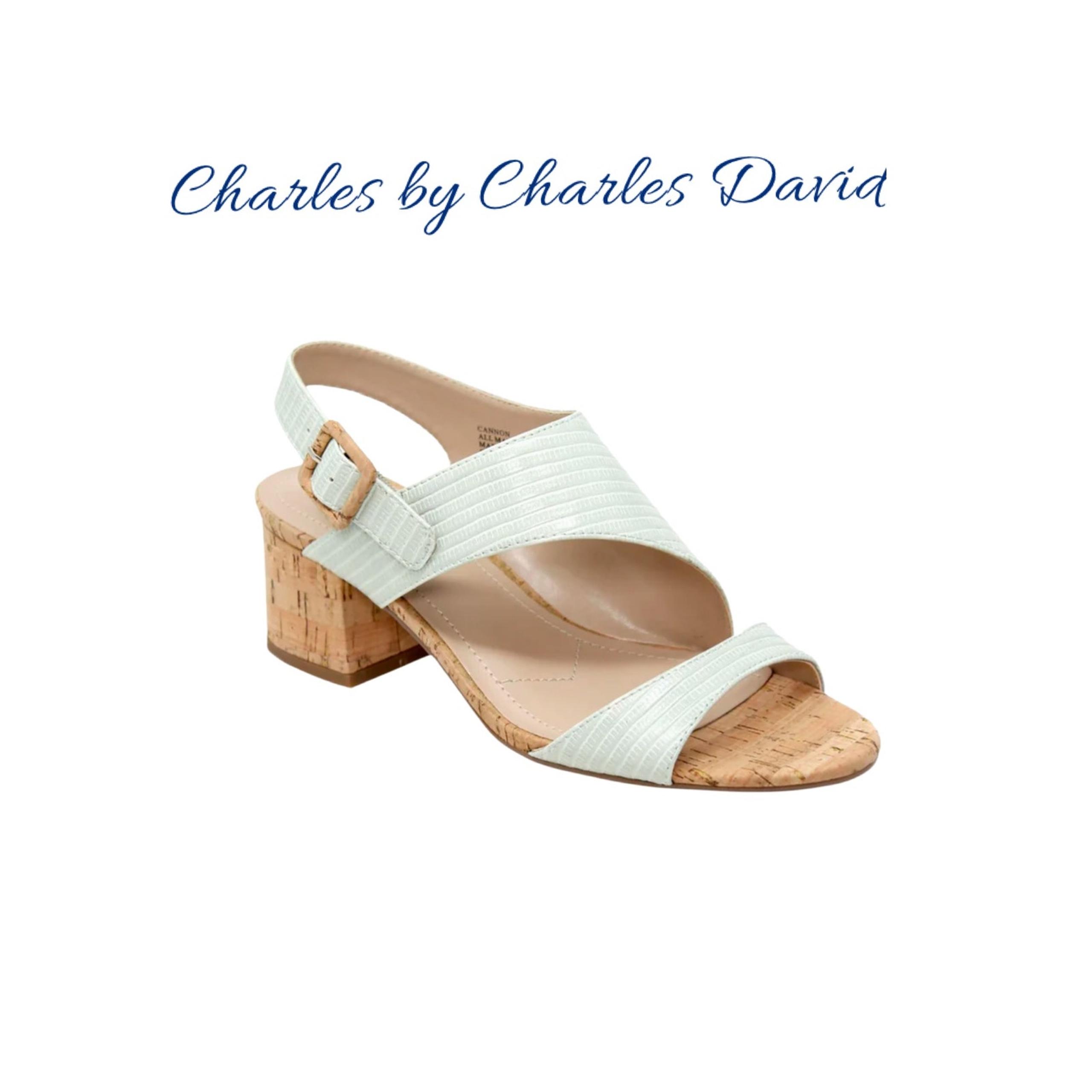New in Box Charles by Charles David Open Toe Heels Sz. 11