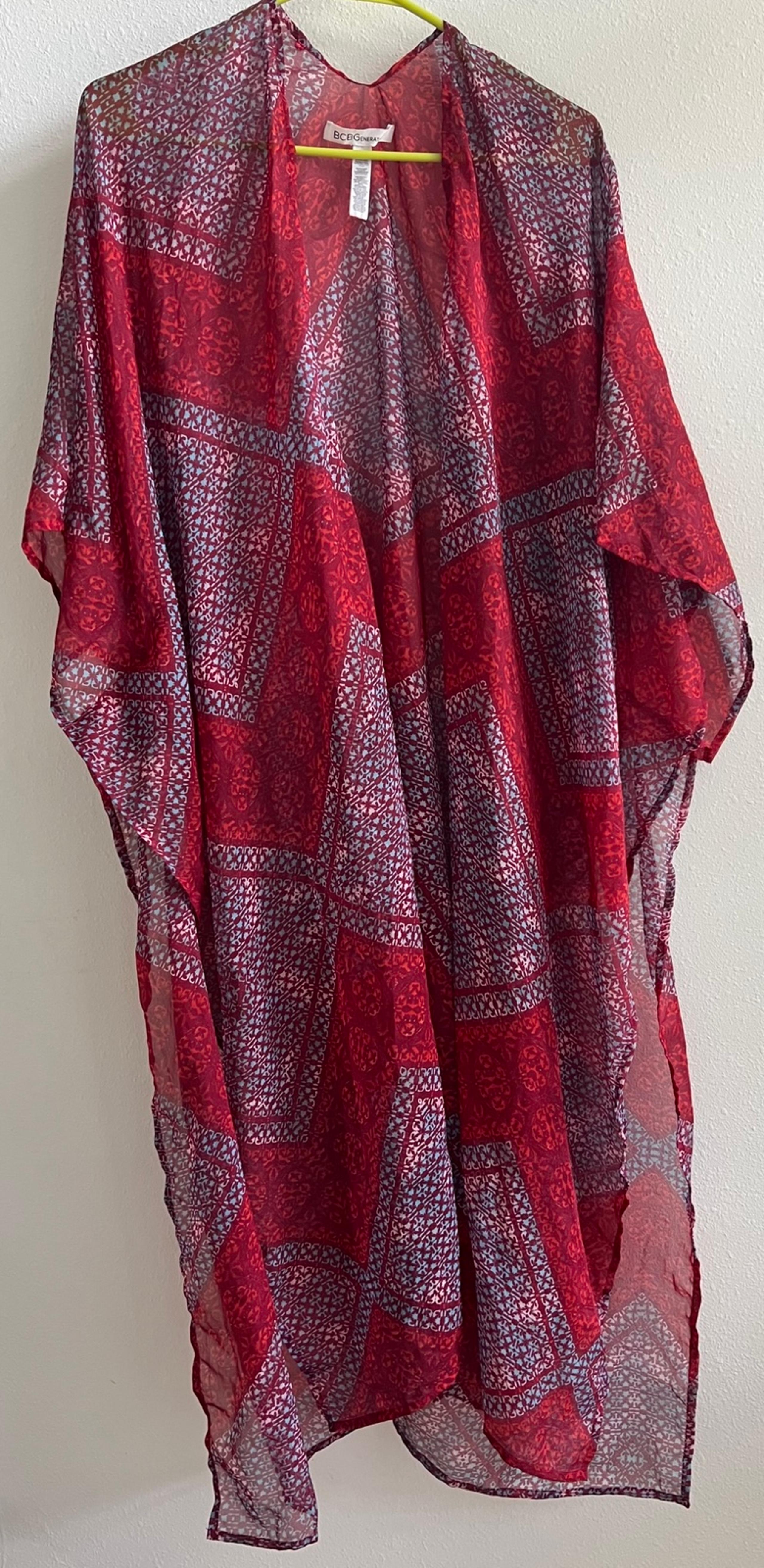 BCBGeneration Sheer Duster Cover Up