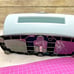 Sizzix Texture Boutique Embossing Machine Baby Blue Purse Style Long Cutting Mat
