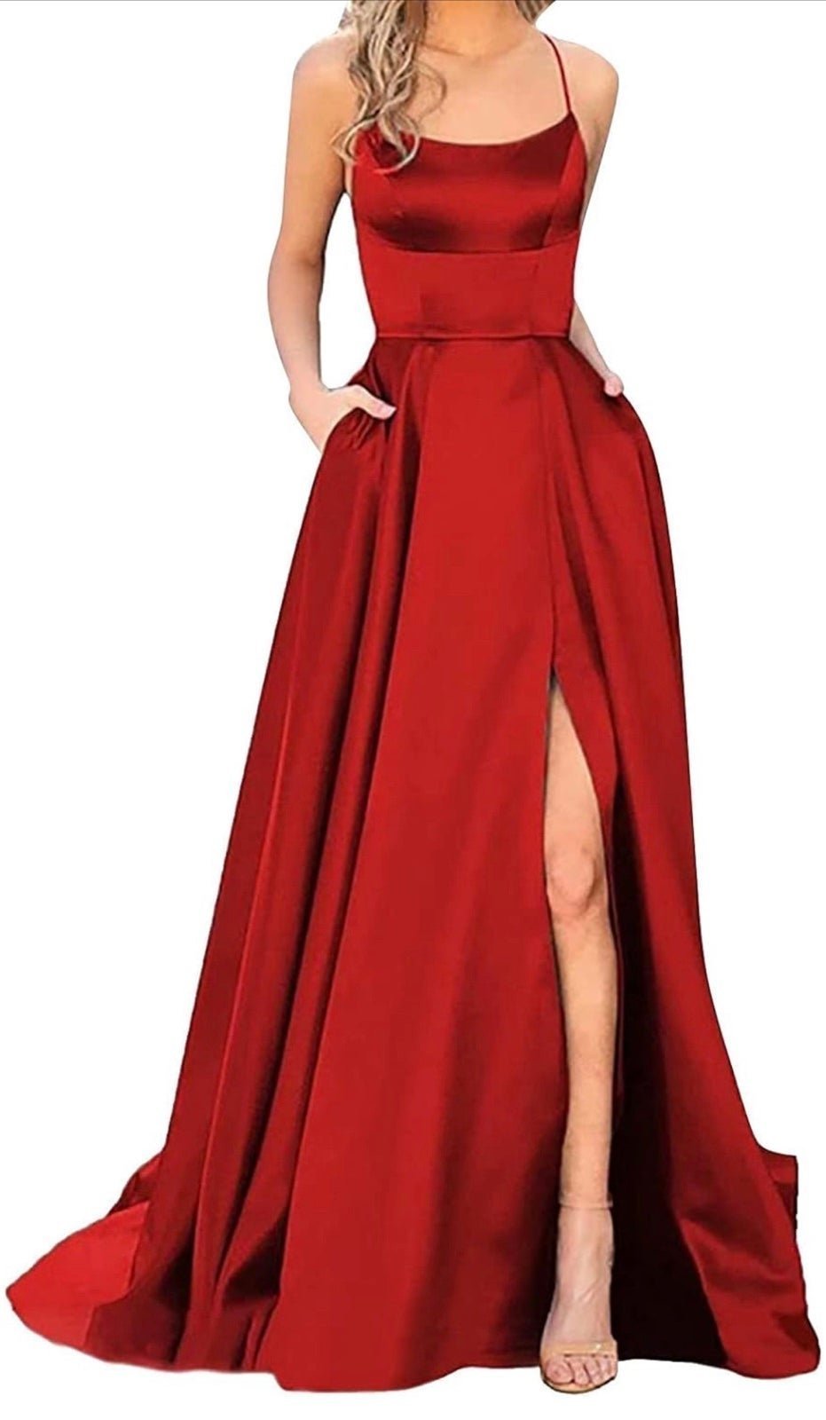 Red dress