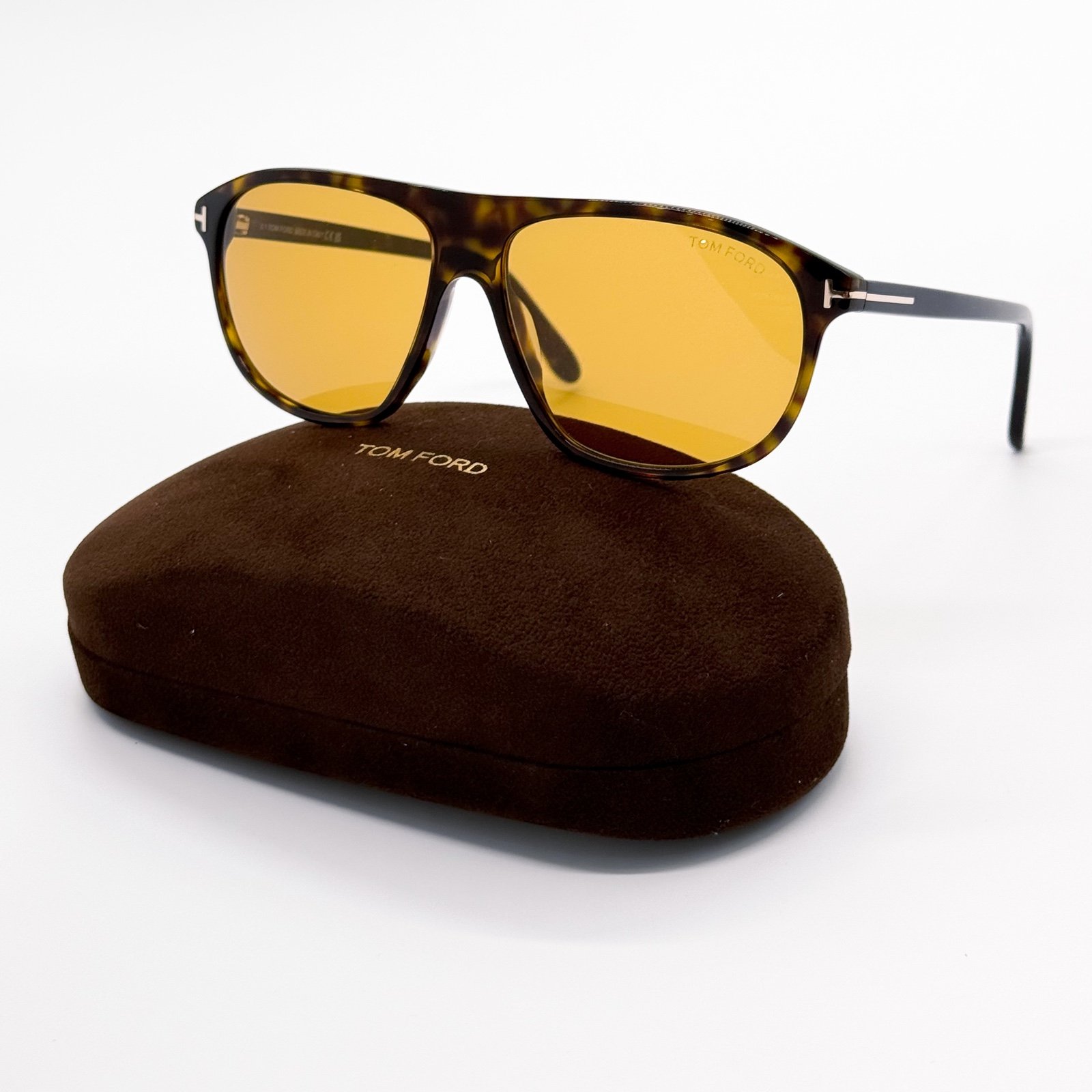 NEW TOM FORD PRESCOTT TF1027 ECO 52E UNISEX SUNGLASSES FT1027/S 52E HAVANA