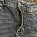 Rock Revival Jeans Manny Stretch Boot Cut Low Rise Distressed Men's 34