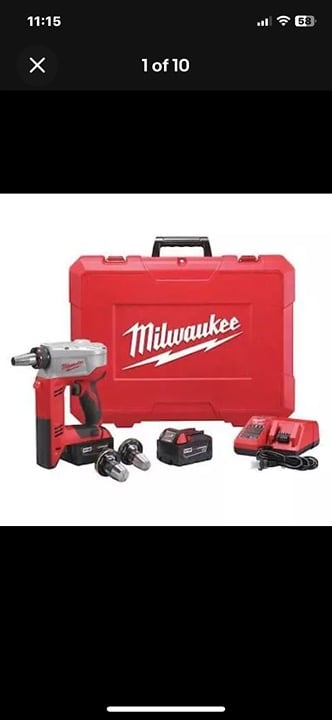 Milwaukee M-18 2632-22Xc 3/8 in. to 1-1/2 in Expansion Tool Kit