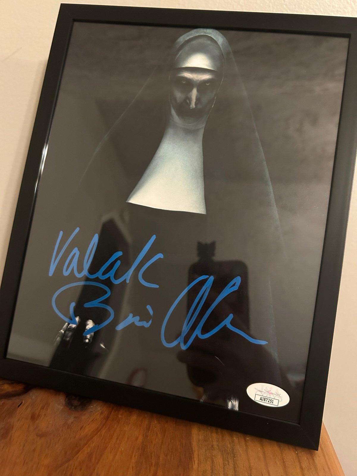 Jsa authentic Bonnie Aarons as the nun