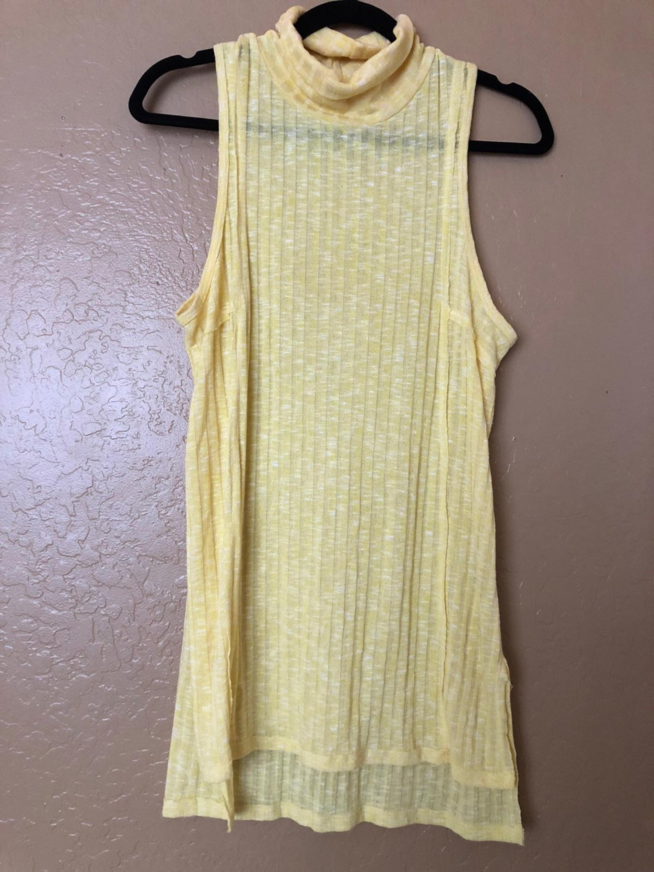 Abounds Women’s tank top - Cami color Yellow Size: M