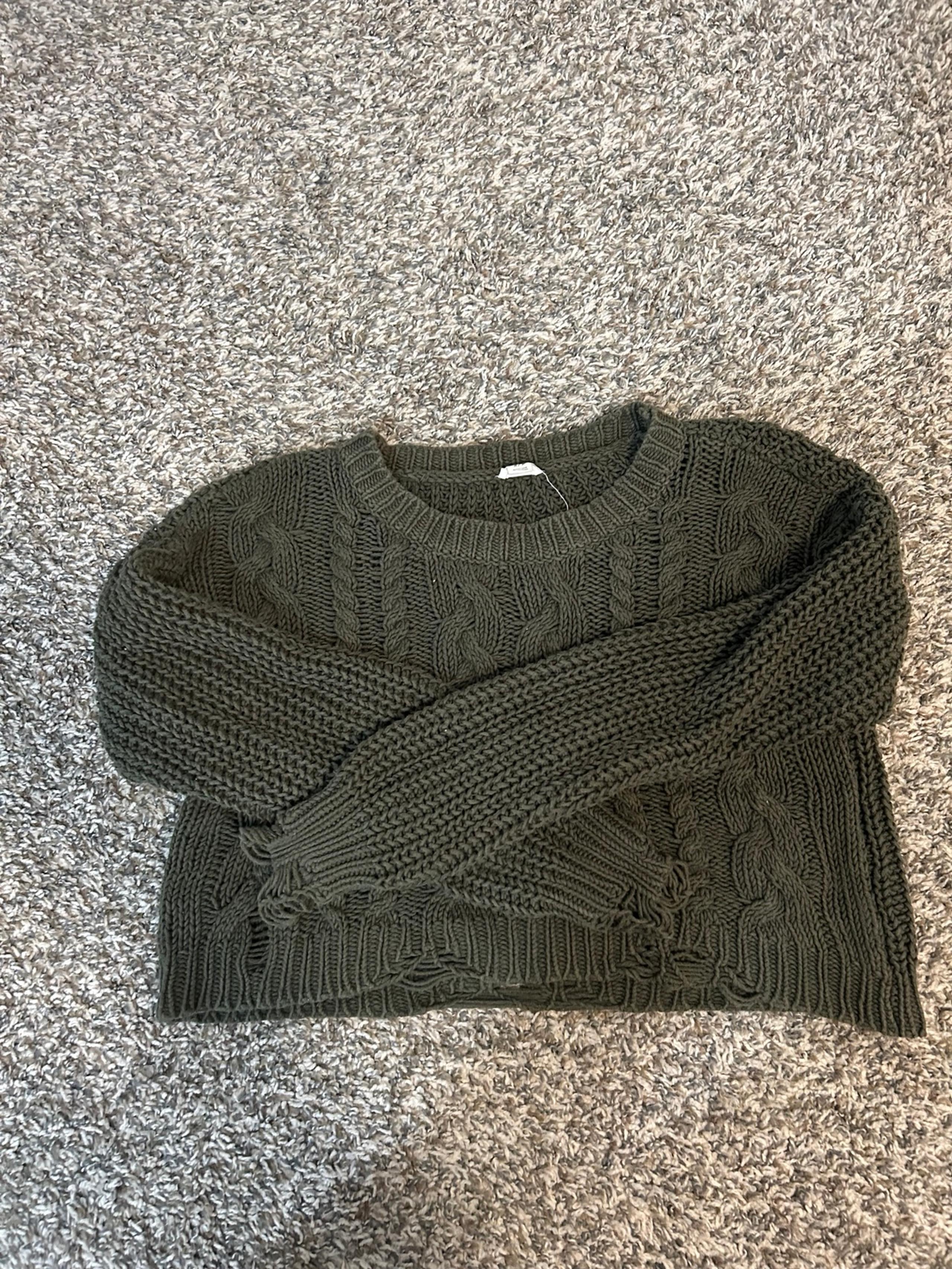 Green Garage Sweater Medium