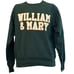 The College of William and Mary Green Champion Reverse Weave Small Sweatshirt NW
