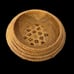 Vintage Handcrafted Woven Wicker Rattan Set of 4 Nesting Bread Decor Baskets