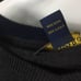 Club Room Mens M Italian Spun Merino Wool Yarn V Neck Sweater Black Gray Soft