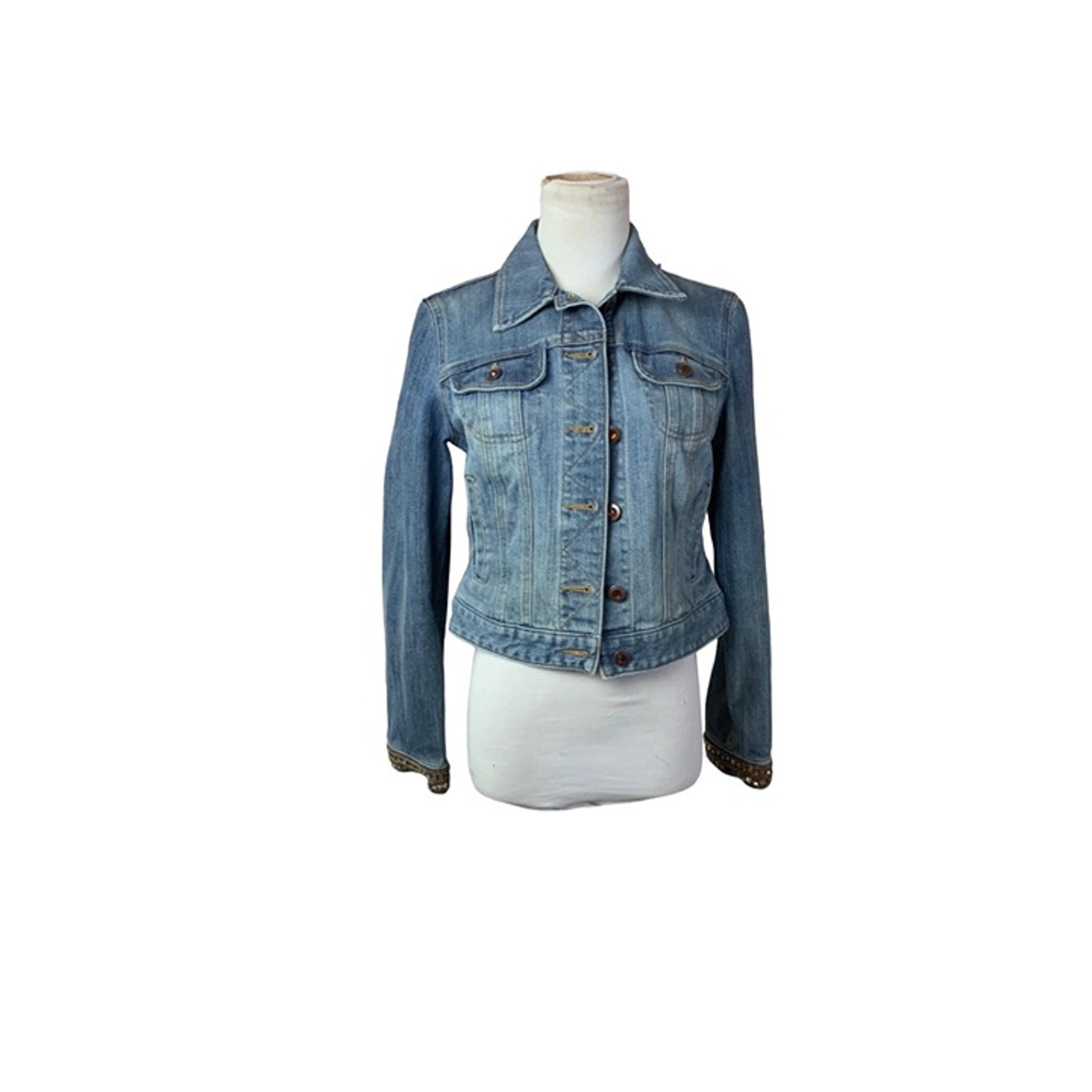 INC International Concepts Denim Jacket. Sz S.