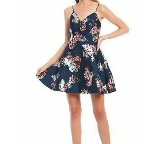 Speechless Floral Dress
