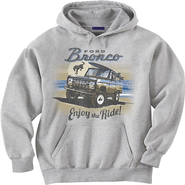 Ford Bronco Hoodie for Men - Enjoy the Ride