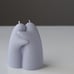 Hug shape candle