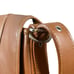 Liz Claiborne Brown Vegan Leather Messenger Shoulder Bag Women