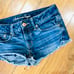 American Eagle denim low rise cut off style denim shorts summer 2