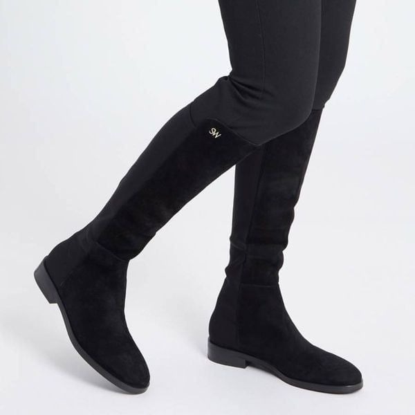 NEW Stuart Weitzman Suede Keenan City To The Knee Boots size 8.5