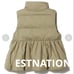 Estnation Frilled Down Vest PaDD