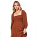 NEW Revolve L Space Womens Dakota Swimsuit Coverup Maxi Dress Brown Size Small