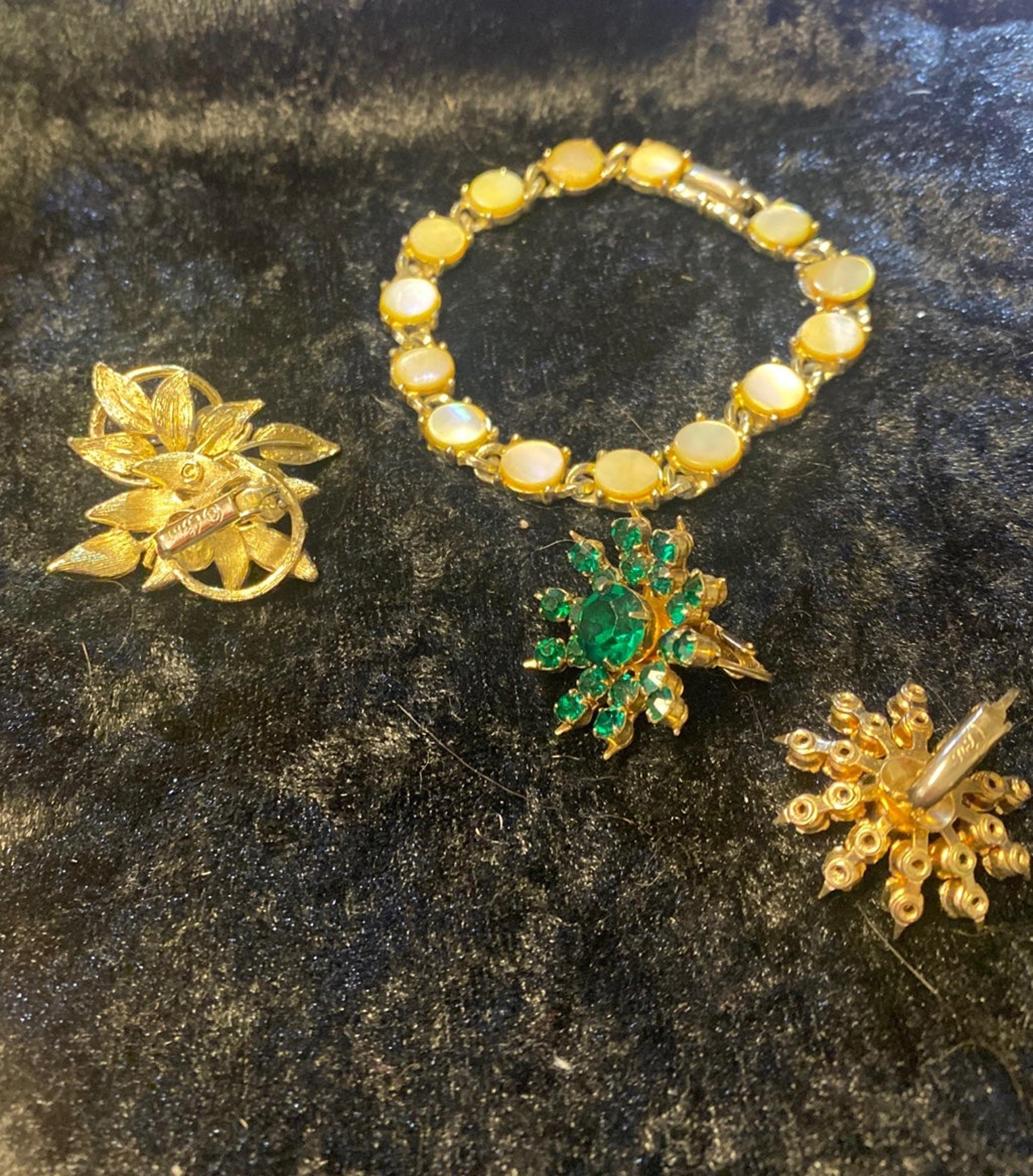 Vintage (Coro stamped ) lot
