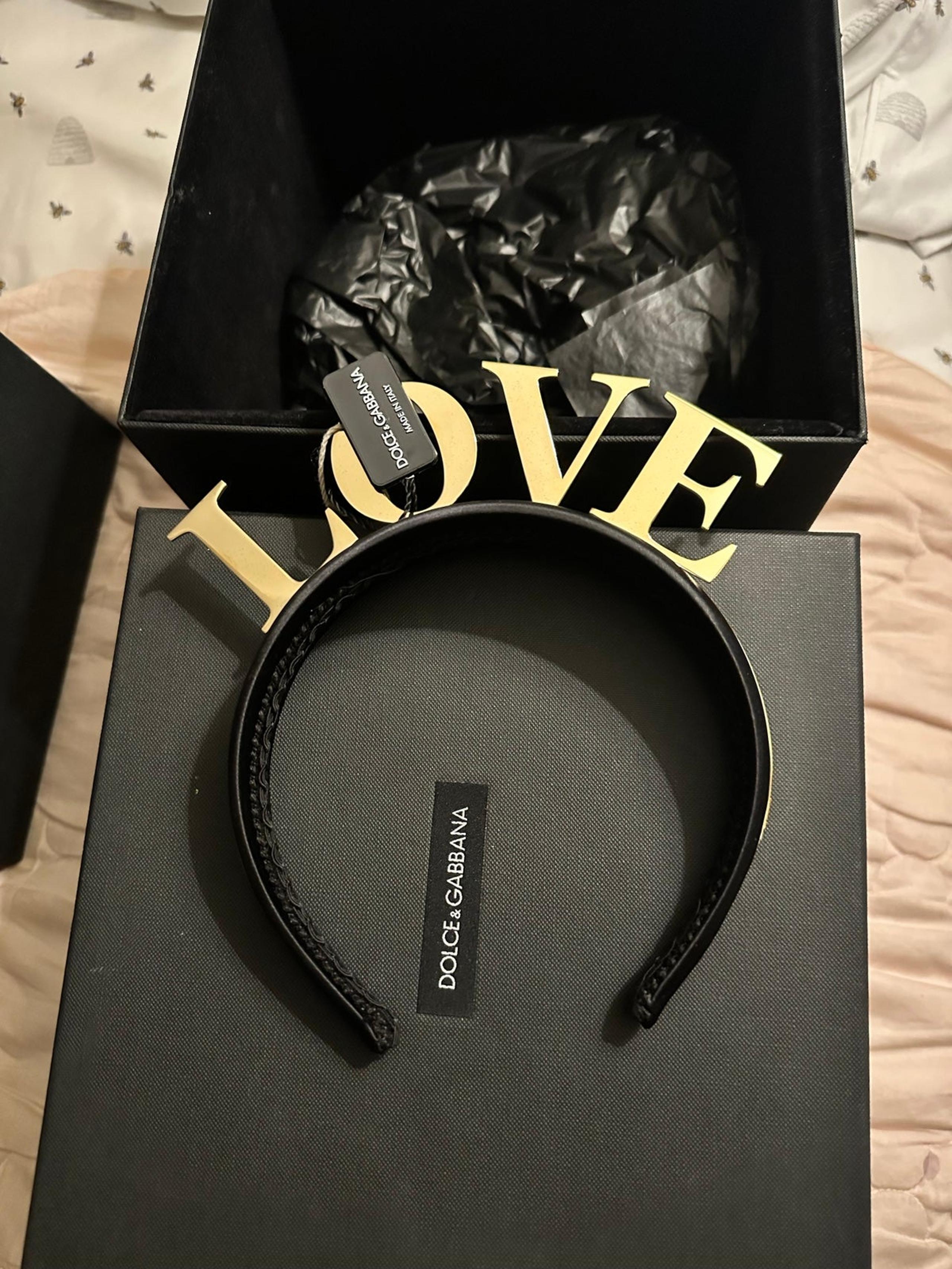 Dolce & Gabbana LOVE headband